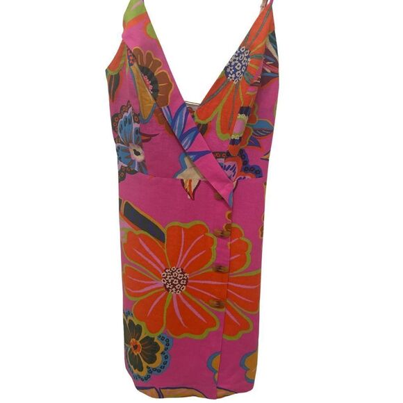 NWT Farm Rio Sleeveless Full Garden Minidress - Picture 9 of 10